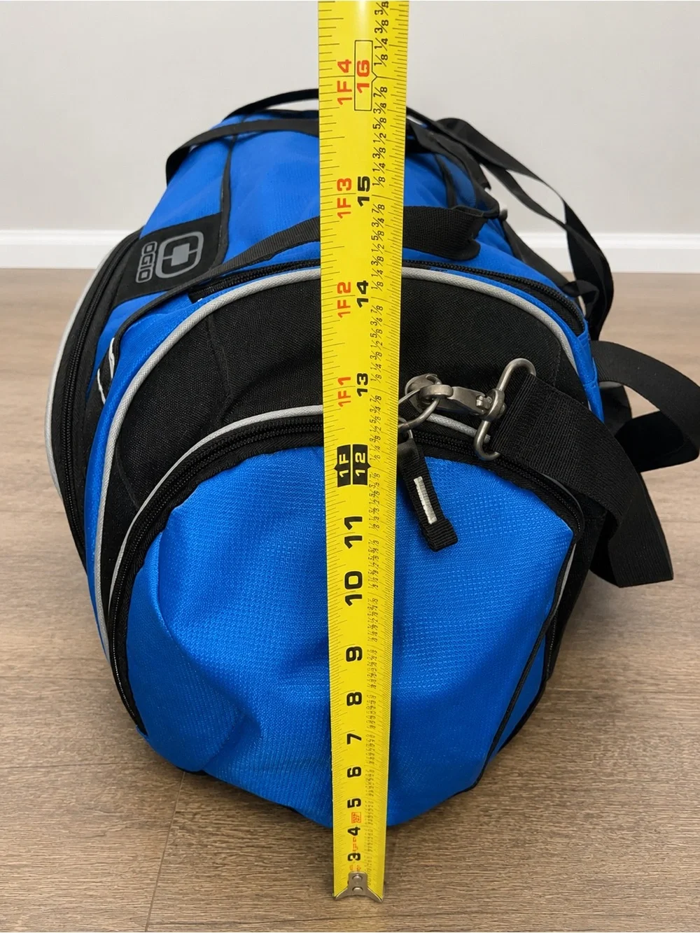 OGIO Duffel Bag Blue Black Gym Travel Sports Bag Shoe Compartment